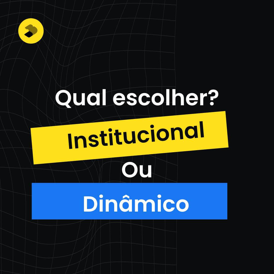 Compartilhar - Site Institucional vs. Site Dinâmico- QUAL ESCOLHER para o Seu Negócio?